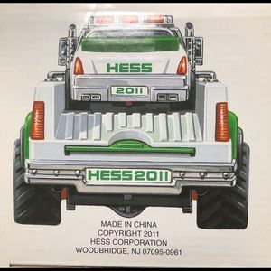 2011 Hess Toy Truck and Race Car